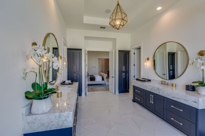 Luxury Bathroom Upgrade with Marble Surfaces